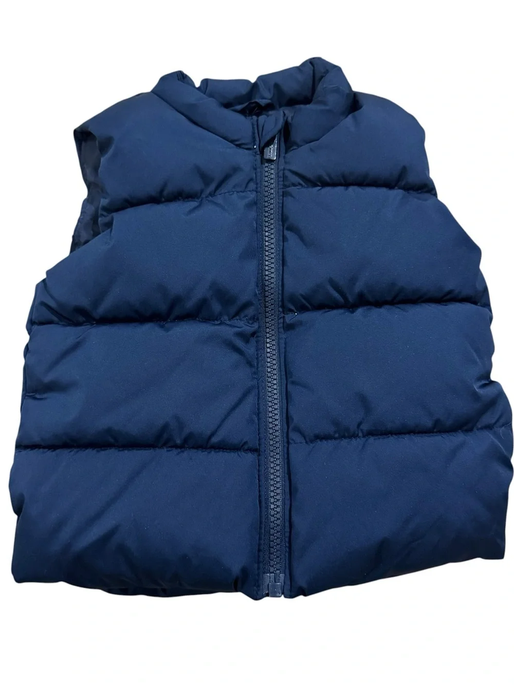 Old Navy Navy Blue Sleeveless Puffer Vest